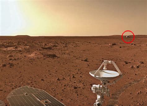 China's Zhurong Rover Captures Stunning New Photo of Mars, Completes 100-Days on the Surface ...