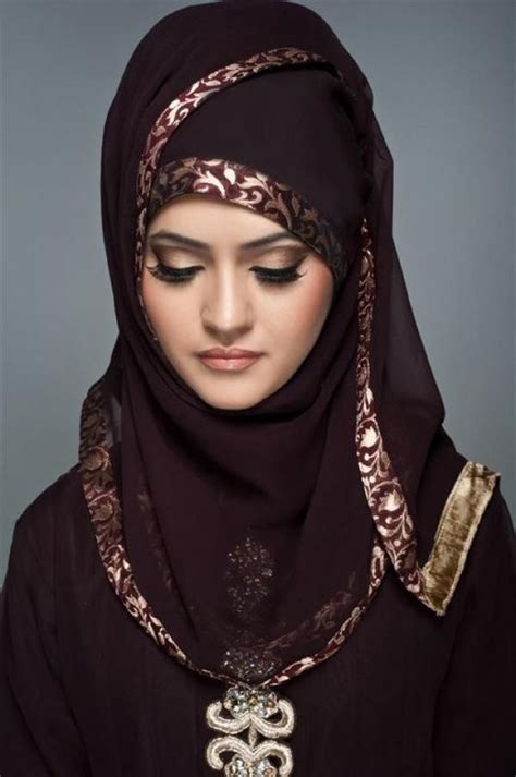 Latest Hijab Styles with dupatta Designs for Modern women (14) | Beautiful hijab, Niqab fashion ...