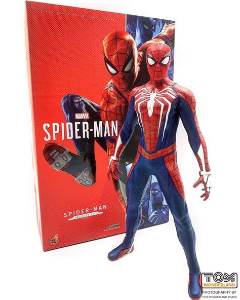 Hot Toys Marvel's Spider-Man - Spider-Man (Advanced Suit ) VGM31 - Toys ...