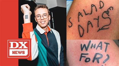 Logic Explains The Meaning Behind His Brand New Tattoos - YouTube