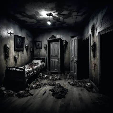 Eerie Haunted House Room Hyper Realistic Horror Scene | MUSE AI