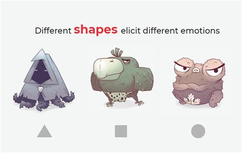 Definitive guide for shape language in character design + llustrated examples