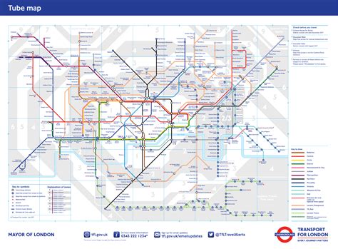 How to Get Around London | London Underground Map - Designing Life