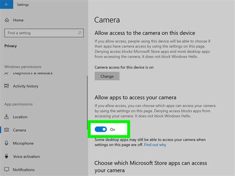 Windows 10 webcam settings - guidethreads