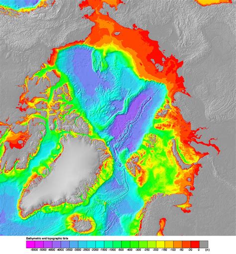 Arctic Ocean Map