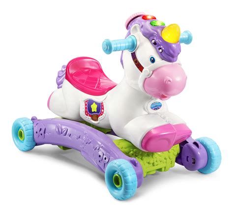 VTech Prance and Rock Learning Unicorn, Rocker to Rider Toy - Walmart.com