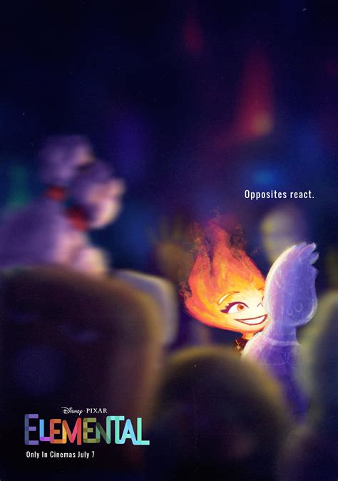 Fan poster for Elemental illustrated by me : r/Pixar