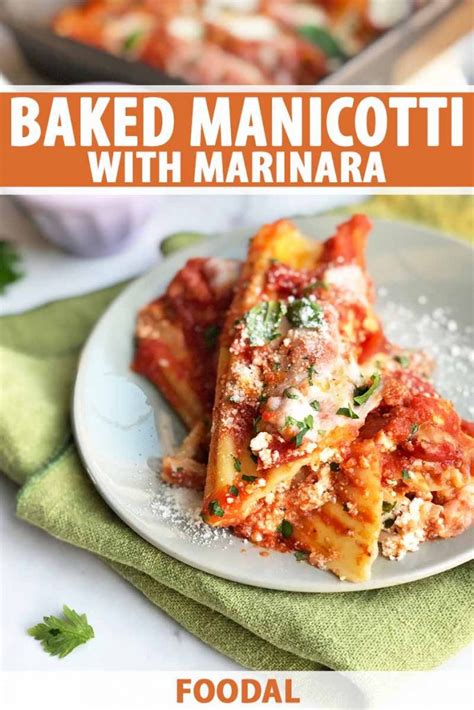 Baked Manicotti Recipe | Foodal