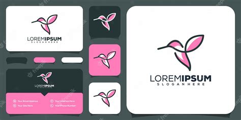 Premium Vector | Abstract bird logo design