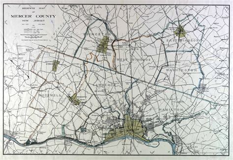 Maps - Mercer County, 1938