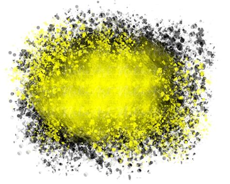 Background Paint Splatter Black Yellow Splash Frame - Etsy