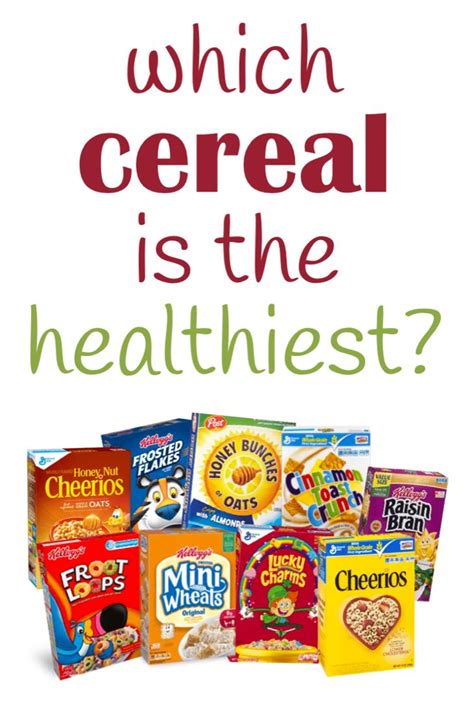 Choosing Healthier Breakfast Cereals | Healthy cereal breakfast ...