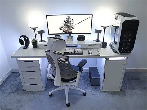 The Top 31 Gaming Desk Ideas | Room setup, Bedroom setup, Home studio setup