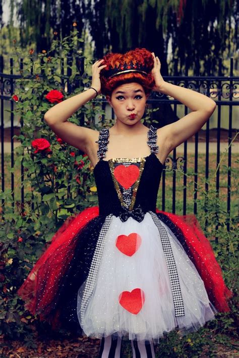 Queen of Hearts Costume From Alice in Wonderland Red Queen - Etsy