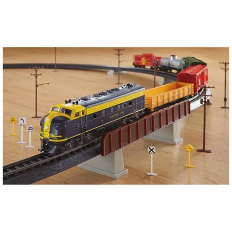 120 - Pc. Life - Like® Freight Express HO - scale Train Set - 225627, Toys at Sportsman's Guide