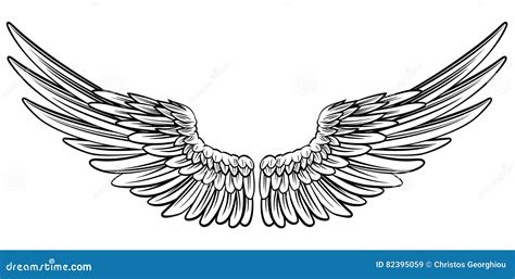 Open Wing Bird Simple Coloring Pages