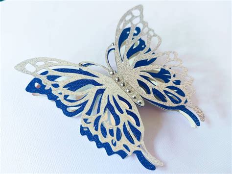 Cricut 3d Butterfly Template - SVG 3D Butterfly Cut File Cricut Butterflies 5 Layered - Etsy ...