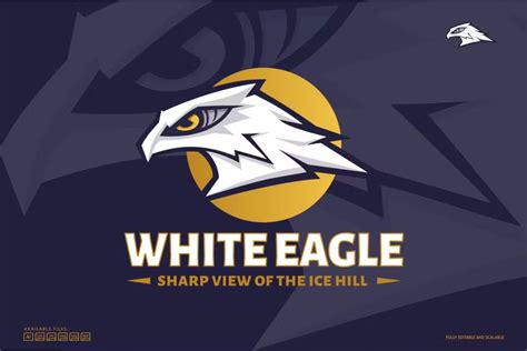 Premium White Eagle Head Logo Free Download | IMGPANDA - A Free ...