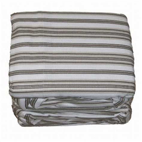 Home Flannel Sheet Set Brown Stripe Full Bed Size Sheets Bedding - Walmart.com