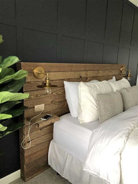 25 Wooden Headboards To Add Coziness To The Room - Shelterness