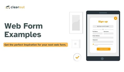 Best Web Form Examples to Draw Inspiration From