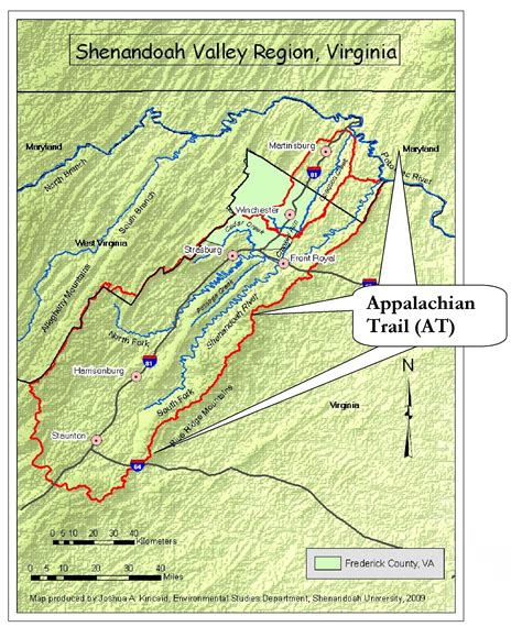 Map Appalachian Mountains Virginia - Share Map