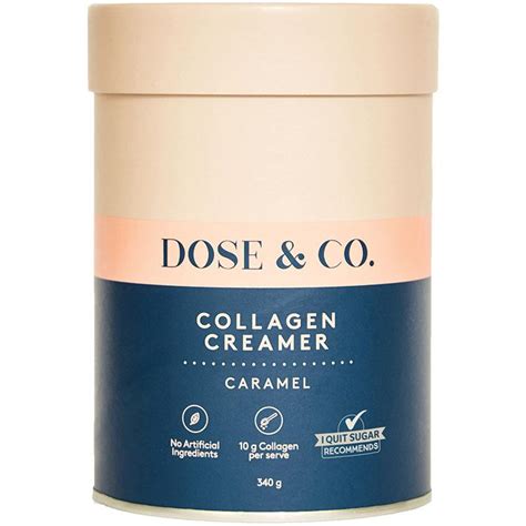 Buy Dose & Co. Collagen Creamer Caramel 340g Online at Chemist Warehouse®