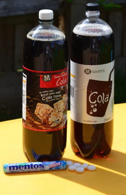 Coke and Mento Experiment - Cool Science for Kids