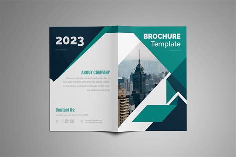 Creative Bi-fold Brochure | Brochure design template, Bi fold brochure, Brochure template