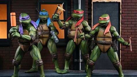 NECA's Teenage Mutant Ninja Turtles II Action Figures And Accessories Are Totally Bodacious