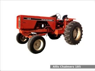 Allis Chalmers 185 row-crop tractor: review and specs - Tractor Specs