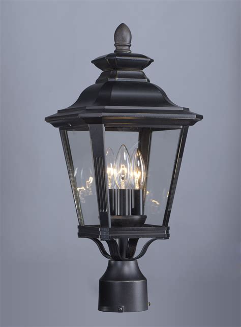 Knoxville 3-Light Outdoor Post | Outdoor | Maxim Lighting