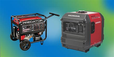 Honda EB10000 9000 Watt Electric Start Portable Industrial Generator W/ CO-MINDER™ GFCI ...