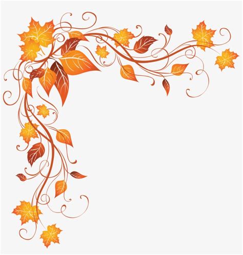 Autumn Border - Fall Leaves Png Border Transparent PNG - 2000x2000 - Free Download on NicePNG