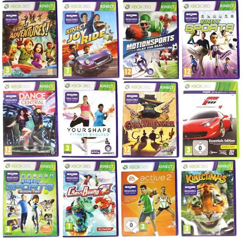 Xbox 360 Kinect Games - Multi Listing - Kinect Sports Adventures Dance Central.. | eBay