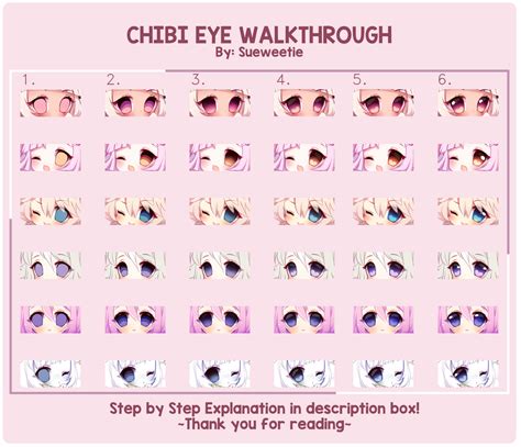 Simple Chibi Eye Walkthrough + Explanation by Sueweetie on DeviantArt