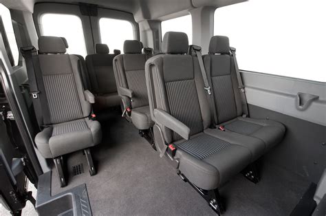 2015-Ford-Transit-150-EcoBoost-interior-seats - Power Travel