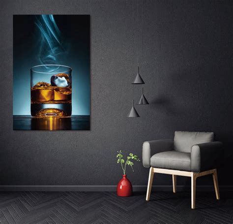 Whisky Glass (Large) - Art Print – décor manila