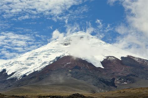 Volcano Cotopaxi, Ecuador One of the highest active volcanoes in the ...