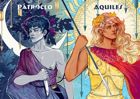 Achilles And Patroclus Painting