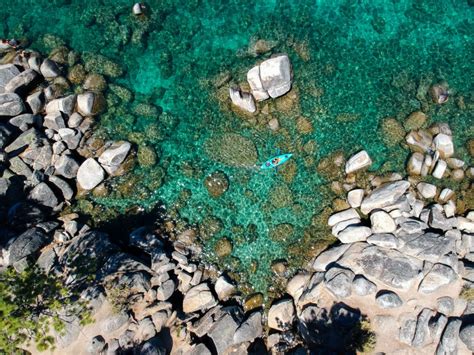 Kayaking at Sand Harbor in Lake Tahoe, Nevada - That Adventure Life