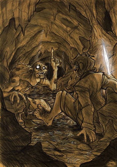 THE HOBBIT by Denis Medri - Gollum by DenisM79 on DeviantArt