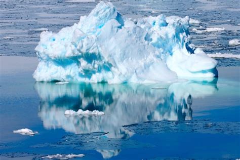 The Haunting Beauty of Icebergs in Antarctica