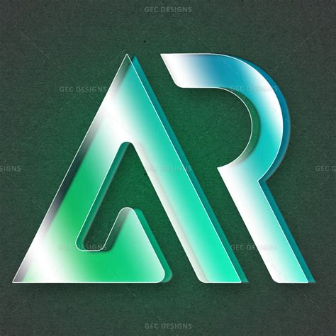 Letters AR Monogram Logo Template | GEC Designs