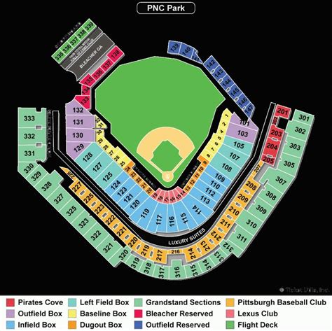 pnc park seating chart | Seating charts, Pnc park, Chart