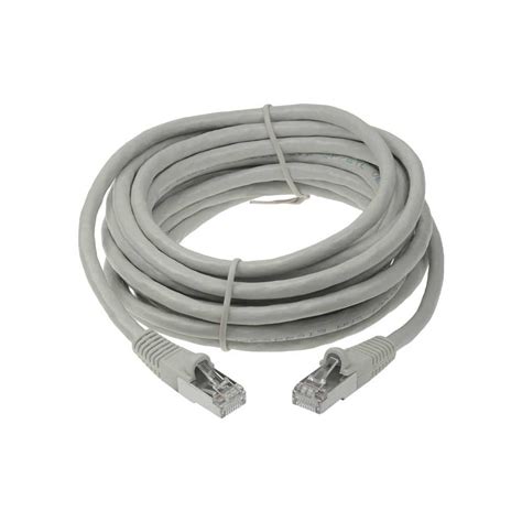 100ft Cat6 Shielded (STP) Ethernet Network Cable - Gray