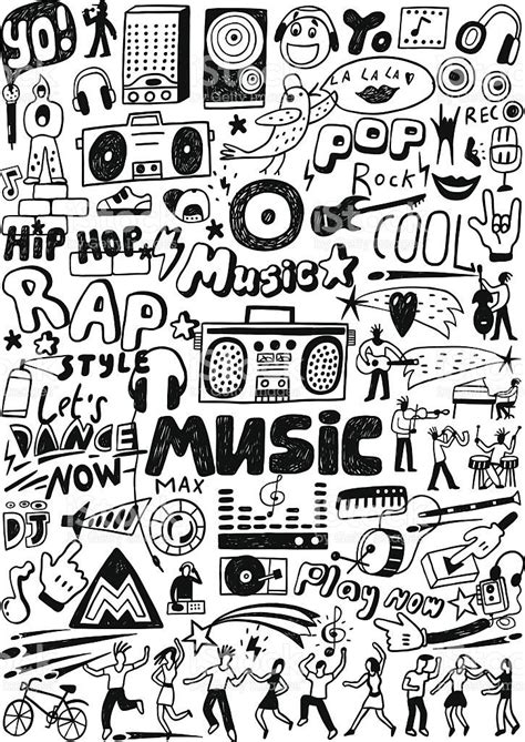 Bildergebnis für doodles music | Music doodle, Doodle illustration ...