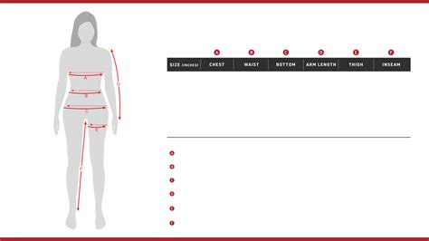 Women-Suit Sizechart – WD Motorsports