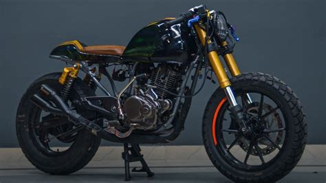 Bajaj Pulsar 150 Transformed Into Mean-Looking Cafe Racer