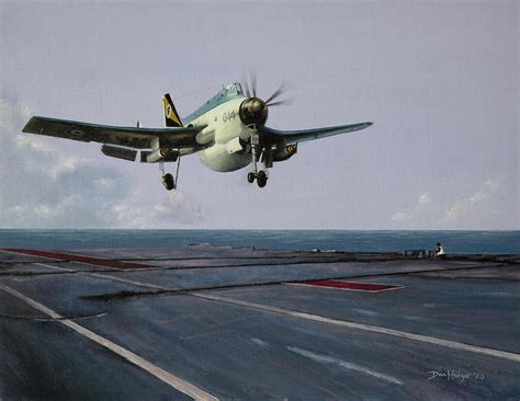 Fairey Gannet AEW mk3 849 NAS Royal Navy Painting by Dan Hedger Aviator ...